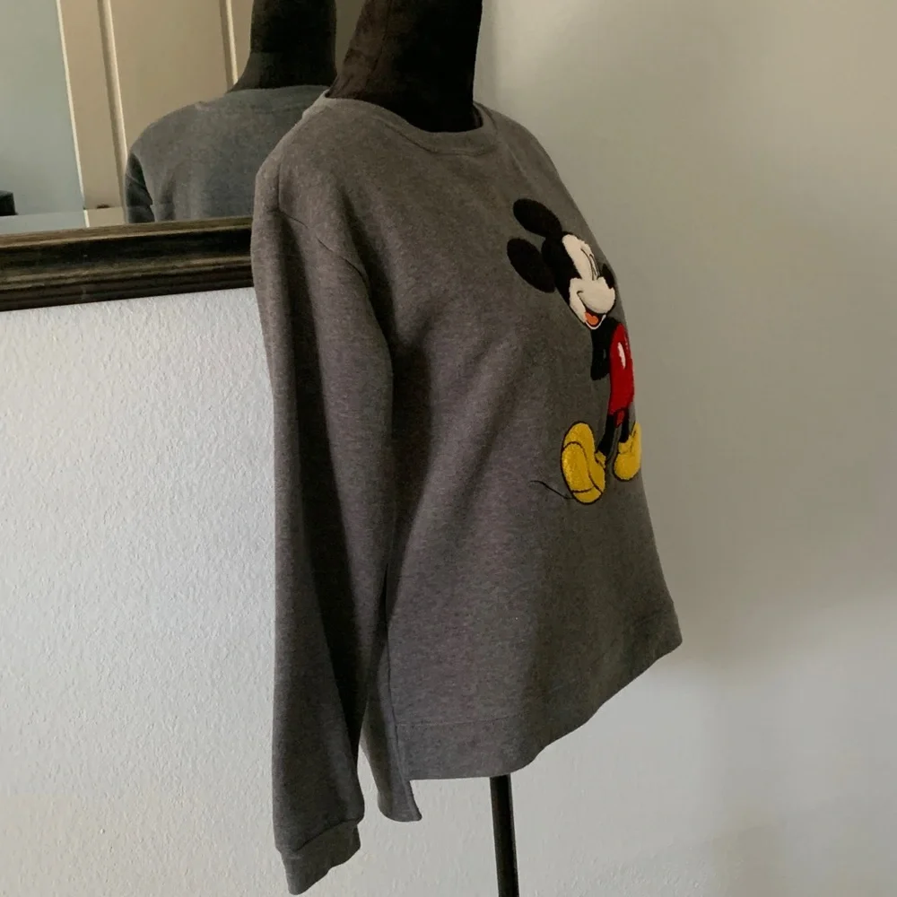 Disney Charcoal Mickey Mouse Sweatshirt - Picture 3 of 8